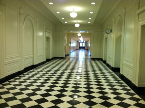 the restored interior of Hardy MS. Gorgeous! 