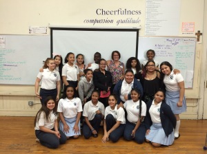 The fabulous students at Cornelia Connelley Center